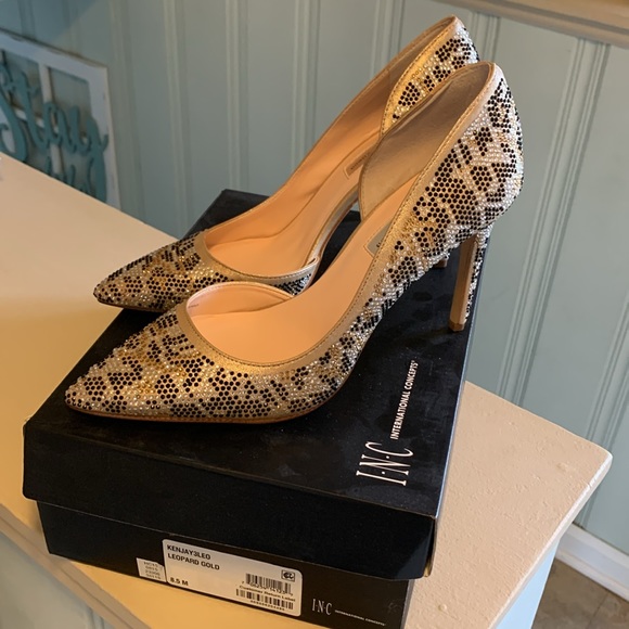 INC Rhinestone Pumps - Picture 2 of 5